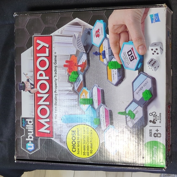 Monopoly U-Build Board Game Like New! - Picture 1 of 3